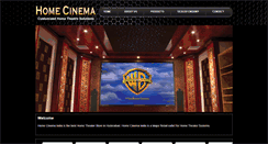 Desktop Screenshot of homecinemaindia.com